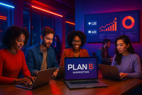 Nosso Marketing com nosso Hub de Soluções: PlanoB Martech
